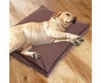 Paw Mate Pet Bed Mattress Sofa XXL Dog Cat Cushion - Brown