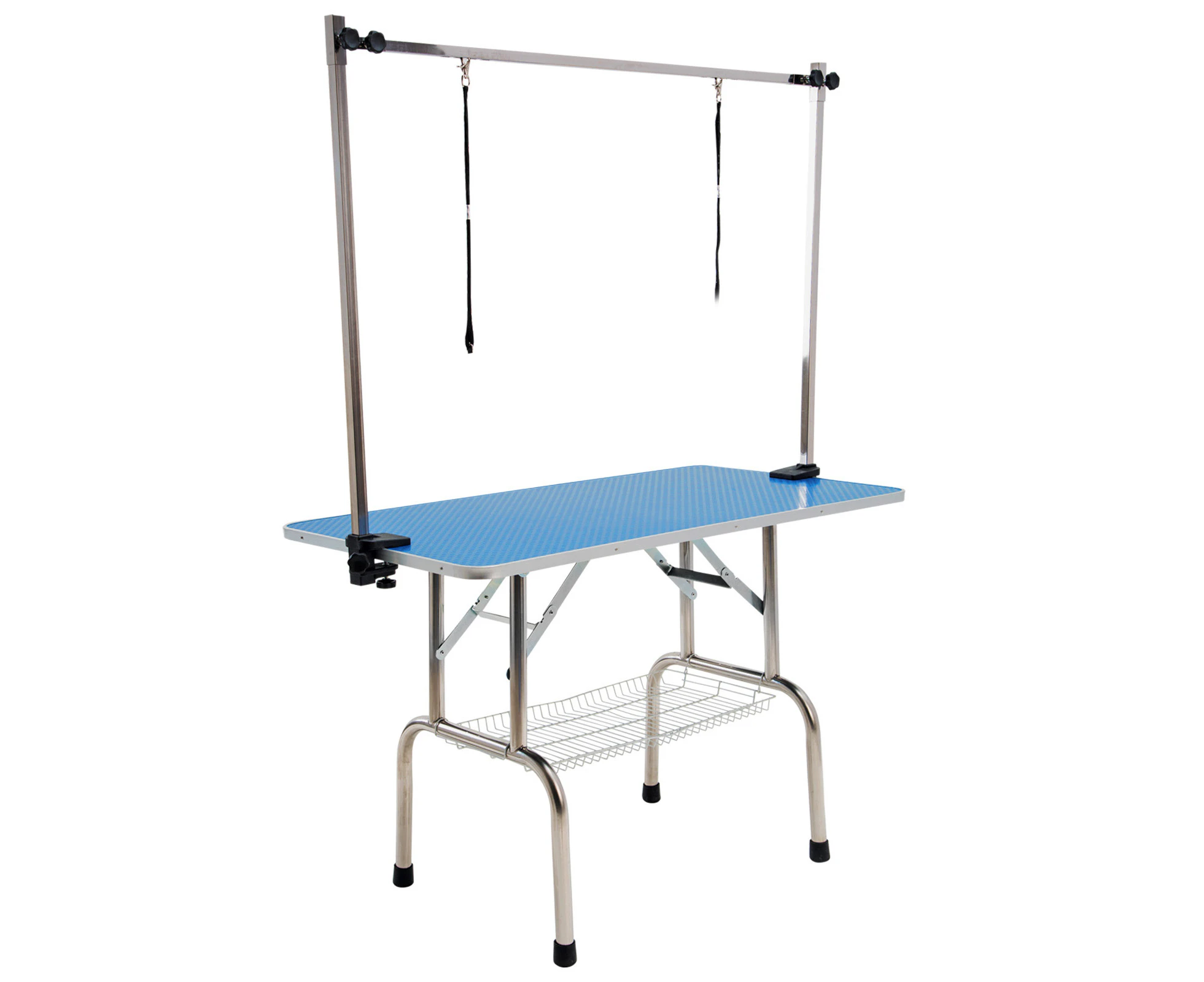 Paw Mate Blue Pet Grooming Salon Table Dual Dog Cat 120cm