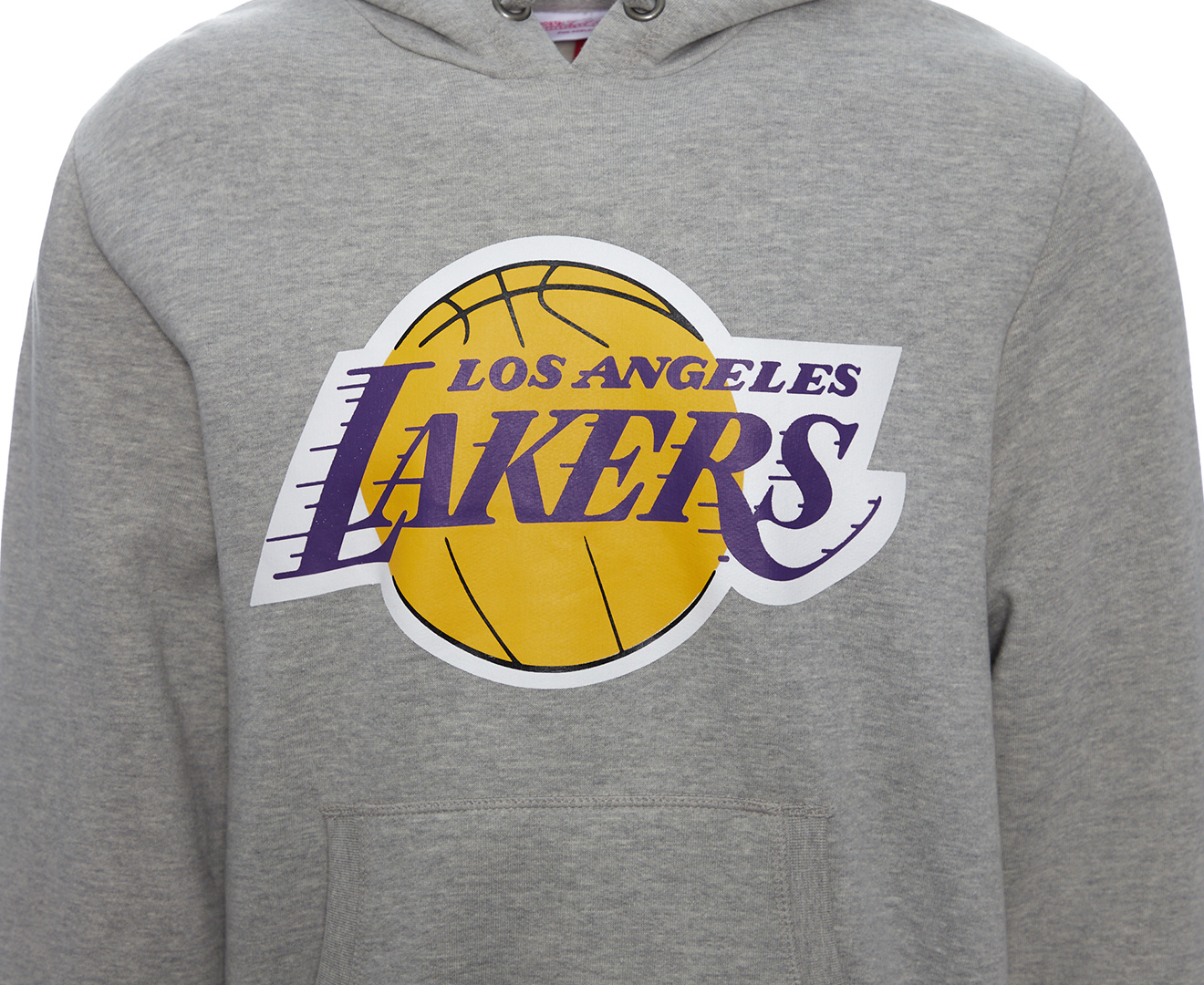 HealthdesignShops - MITCHELL & NESS NBA LOS ANGELES LAKERS LOGO HOODIE GOLD  - Grey T-shirt For Kids With Logos