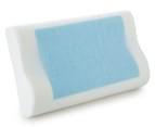 Royal Comfort Gel-Infused Contoured Memory Foam Cooling Pillow 2