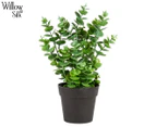 Willow & Silk 27cm Eucalyptus Artificial Potted Plant
