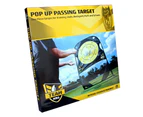 NRL Pop Up Passing Target Rugby Official Fold Away Practice Training w Carry Bag