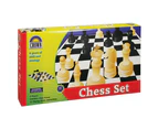 2x Crown Chess Board Portable Strategy Game Kids/Children 7y+ Chessboard Toy Set