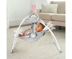 Ingenuity Swing Baby/Infant Swing/Rocker Chair 0m+ w/ Toys Audrey PS Update Pink