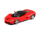 Bburago 1:24 Ferrari Race & Play LaFerrari Racing Diecast Car Toys/Play Red 3y+