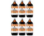 6PK SodaStream 500ml Soda Press Organic Syrup/Mix 50% Less Sugar Ginger Ale