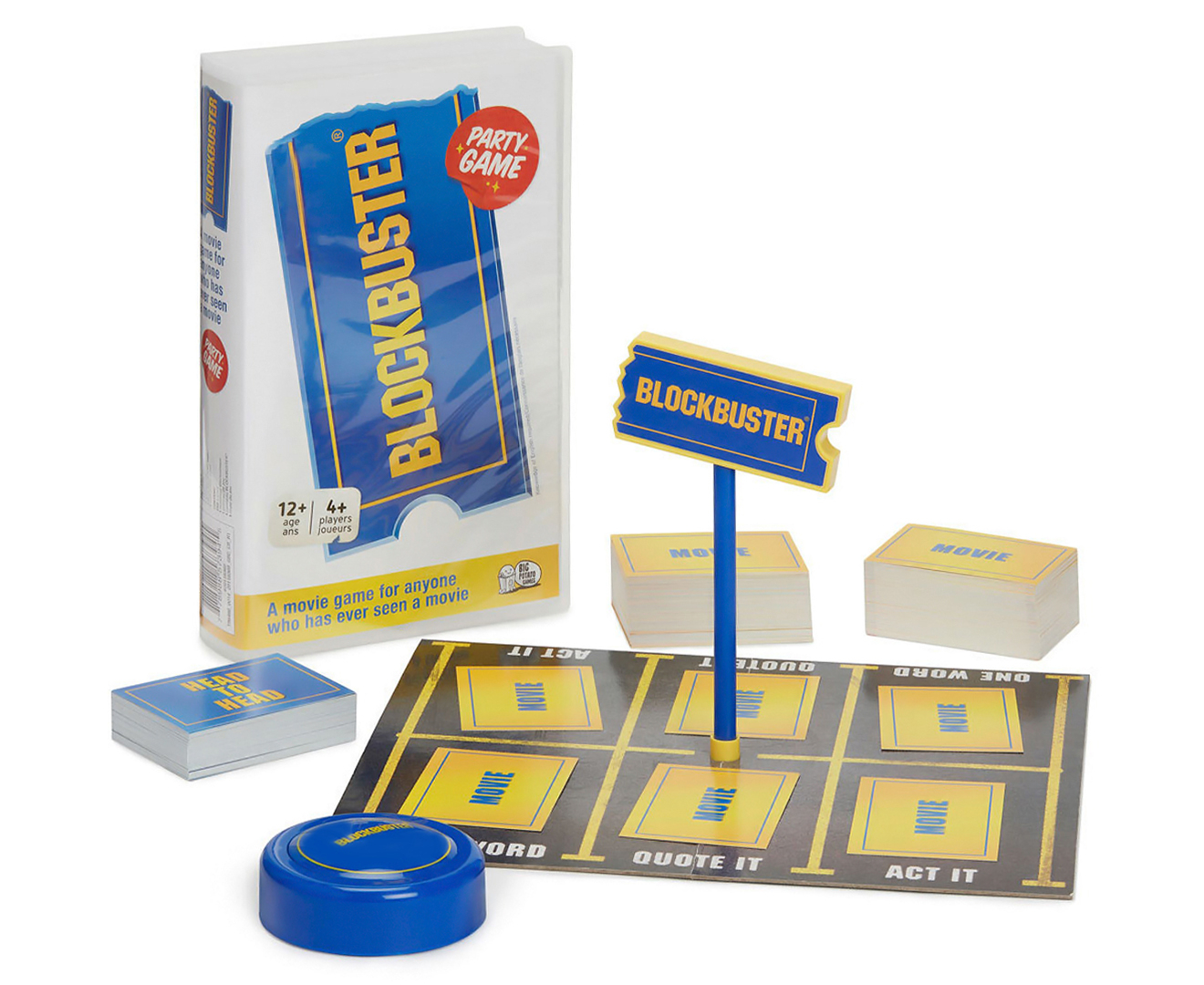 Blockbuster Movie Trivia Party Game Nz 3406