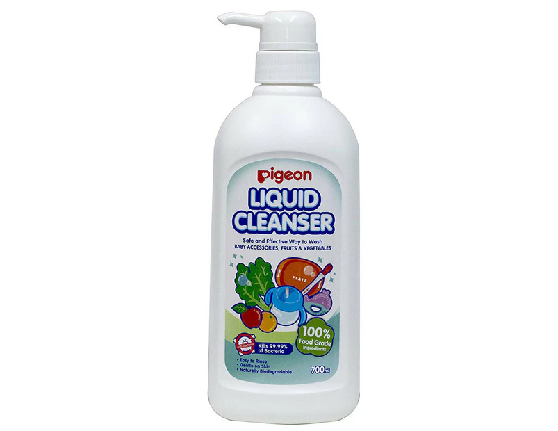 Pigeon 700ml Liquid Cleanser/Soap for Baby Teat/Bottles/Toys/Fruit/Vegetables