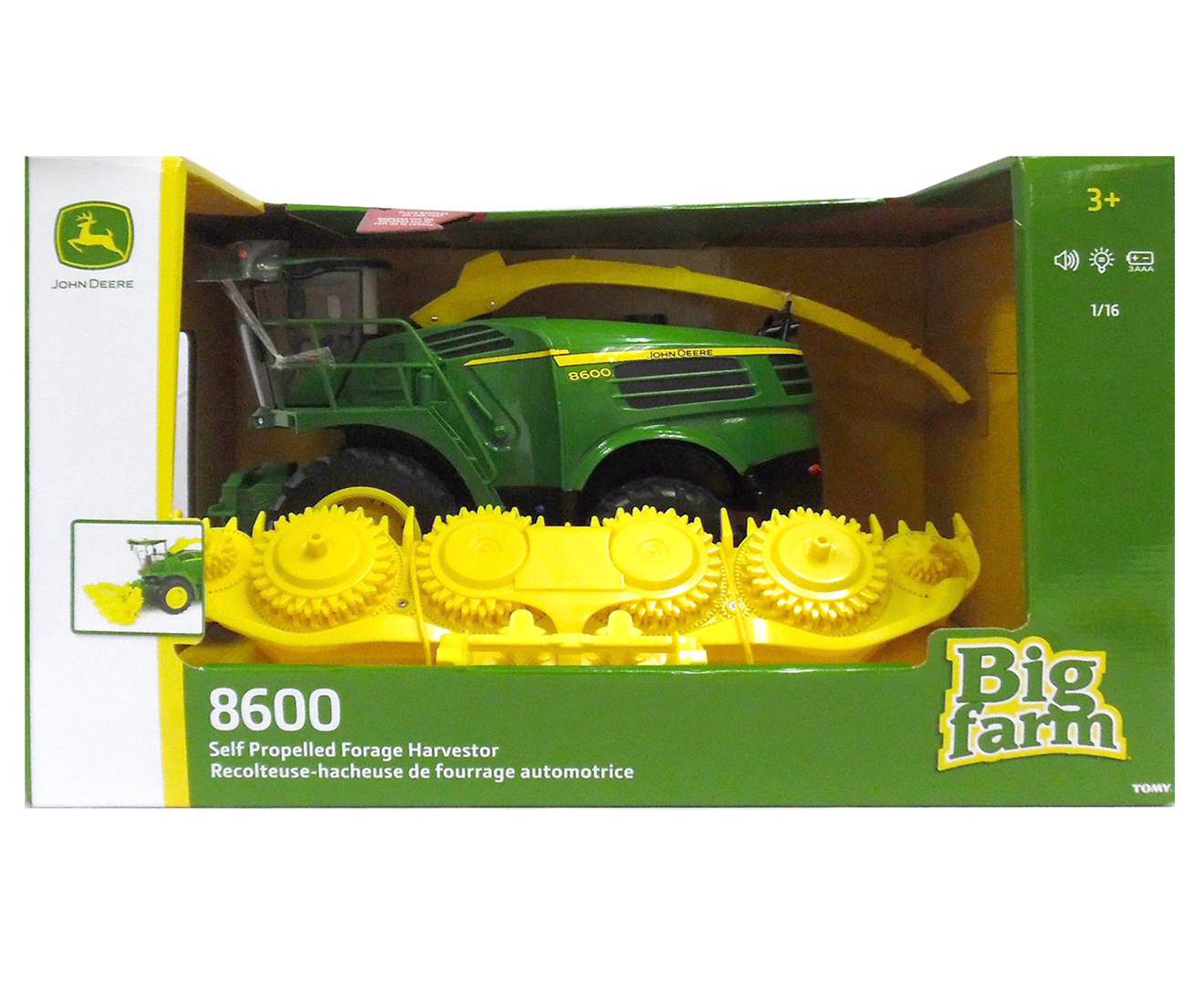 John Deere 116 Ertl Big Farm Self Propelled Forage Harvester Toy Nz 0987