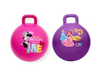 Disney Princess Hopper Ball w/ Disney Minnie Mouse Hopper Ball Bounce Outdoor