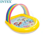 Intex 147x130cm Outdoor/Patio Rainbow Arch Spray Inflatable Baby/Kids Pool 2y+