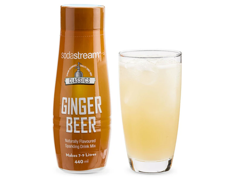SodaStream Classics Ginger Beer 440ml/Sparkling Soda Water Syrup Drink Mix