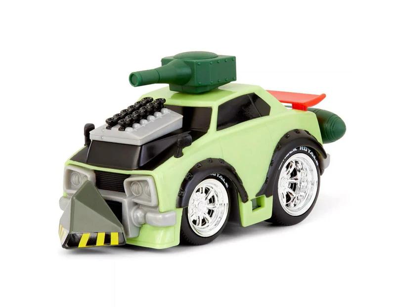 Wreck Royale Cars Kids Toy 6y+ Crashing/Exploding Diecast Race Car Da Bomb Green