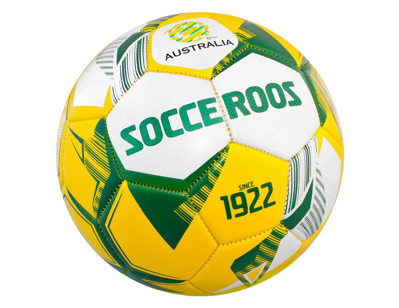 Summit Global Heritage Socceroos Soccer/Football/Rugby Sports Train Ball Size 1