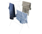 Boxsweden 87cm 12 Rails Foldable Wire Clothes/Laundry Airer Drying Hanger Rack