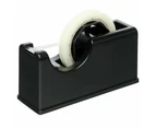 Marbig 66m Rolls Tape Office/School Heavy Duty Dispenser/Holder Large Black