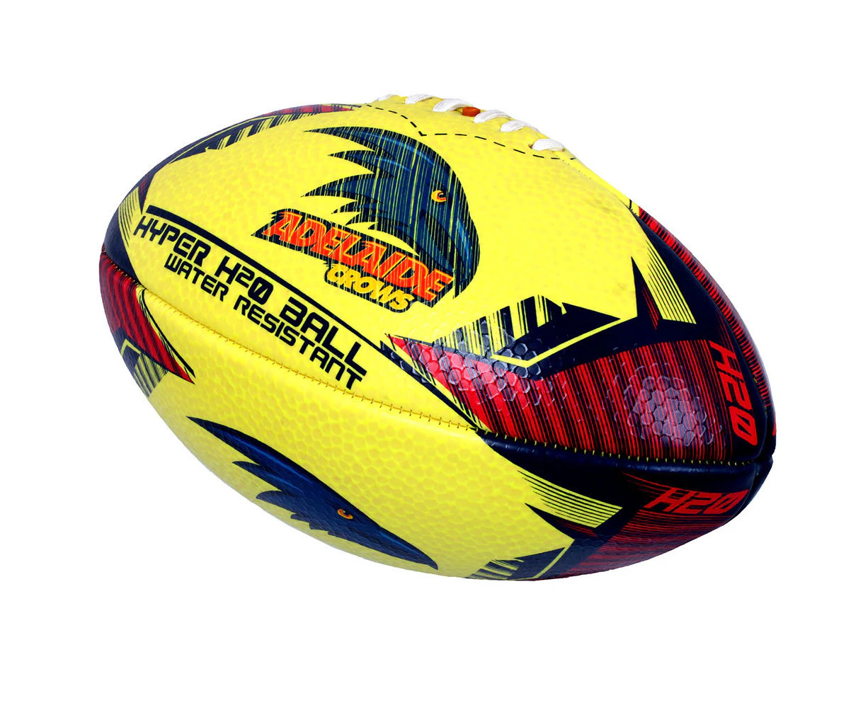 AFL Hyper H20 Adelaide Crows Football/Rugby Training Sports Ball