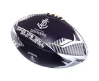 2x   AFL Hyper H20 Fremantle Dockers Sport Train Football/Rugby Ball
