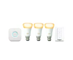Philips Hue Wi-Fi Starter Kit/Bridge/Dimmer Switch/White B22 LED Light Bulb