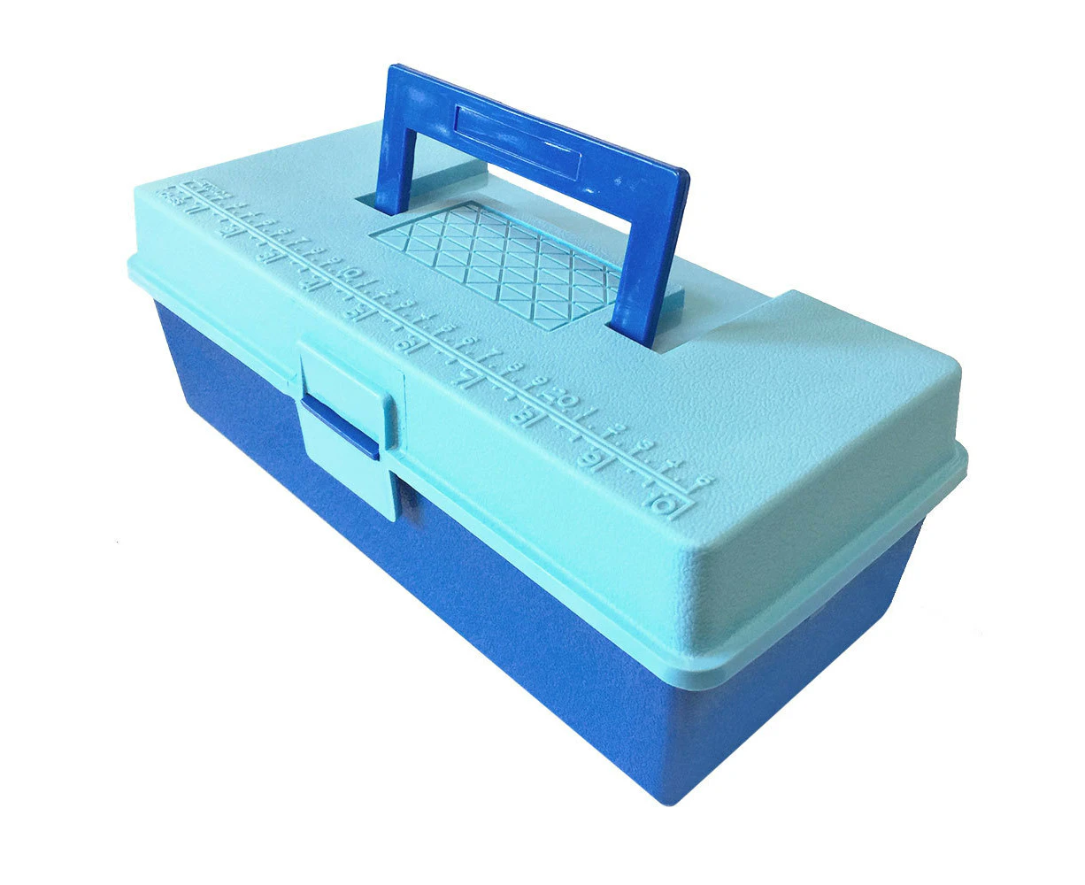 28cm Storage Box/Case w/Caddy/Organiser Tray for Tool/Sewing/Handcraft/Fishing