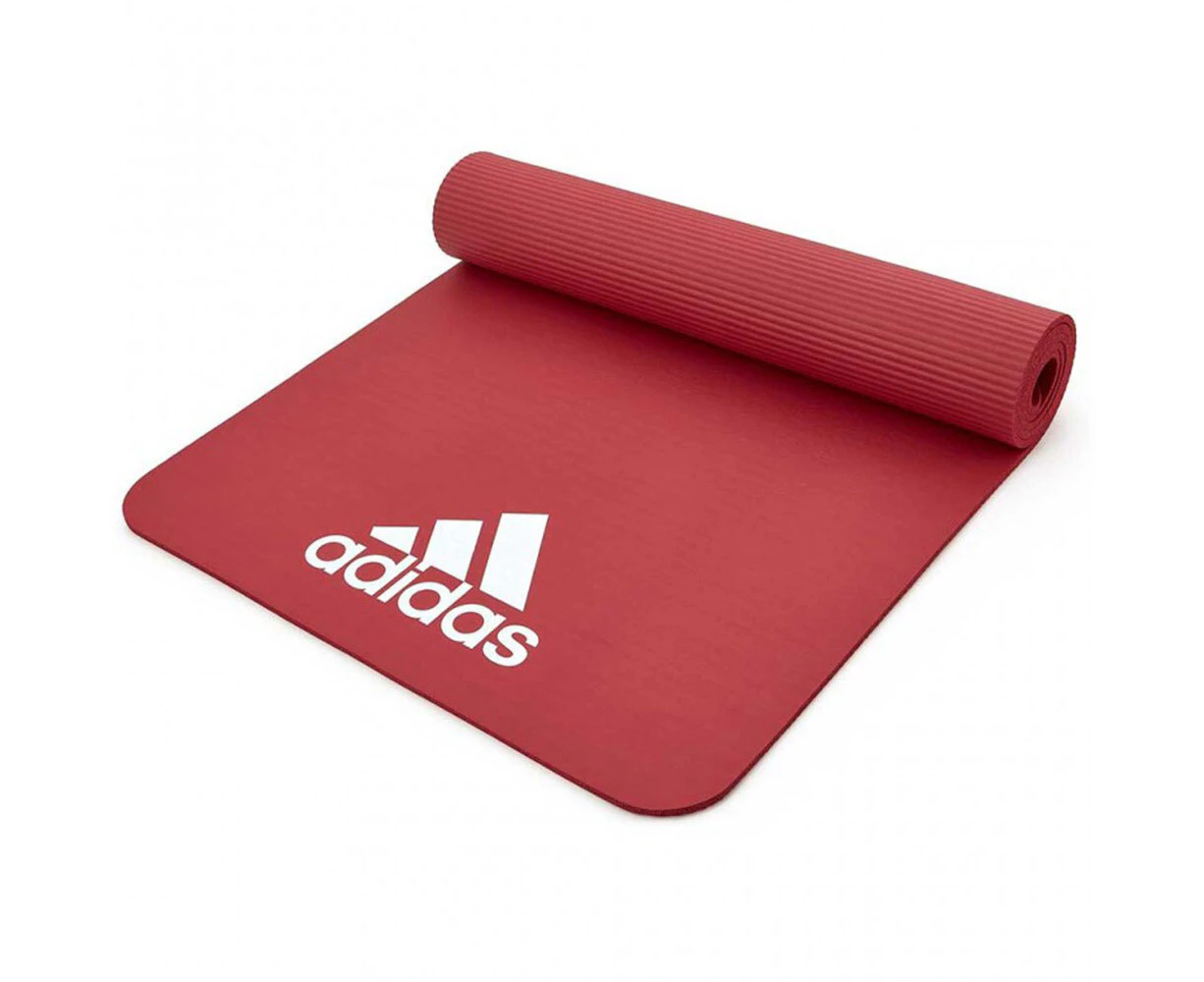 Adidas 7mm Fitness Mat - Red