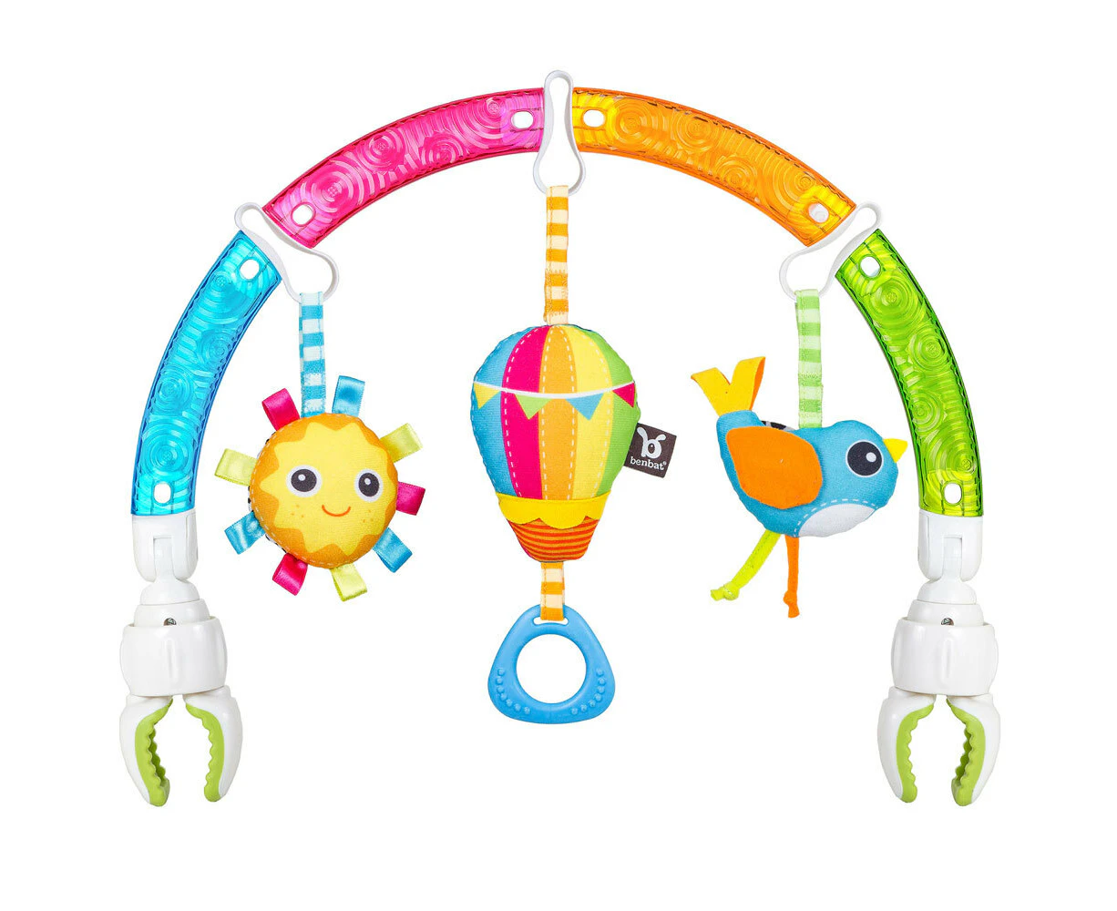 Benbat Dazzle Rainbow Play Hanging Arch Stroller/Bouncers Baby Educational Toys