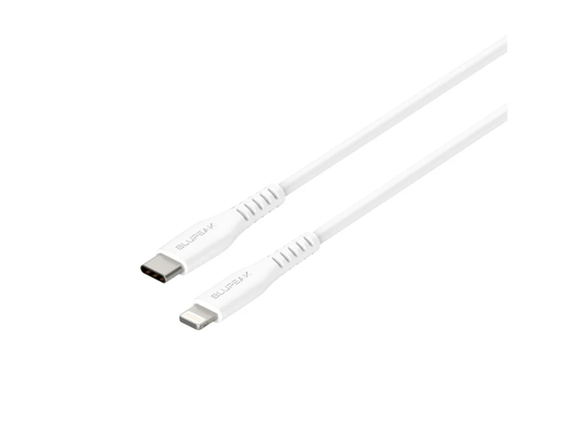 Blupeak 1.2m USB-C to Lightning MFI-Certified Charging Cable for Apple iPhone WH