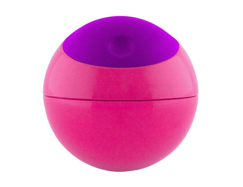 Boon Ball Snack/Food Toy Container/Storage for Baby/Kids/Toddler Pink/Purple