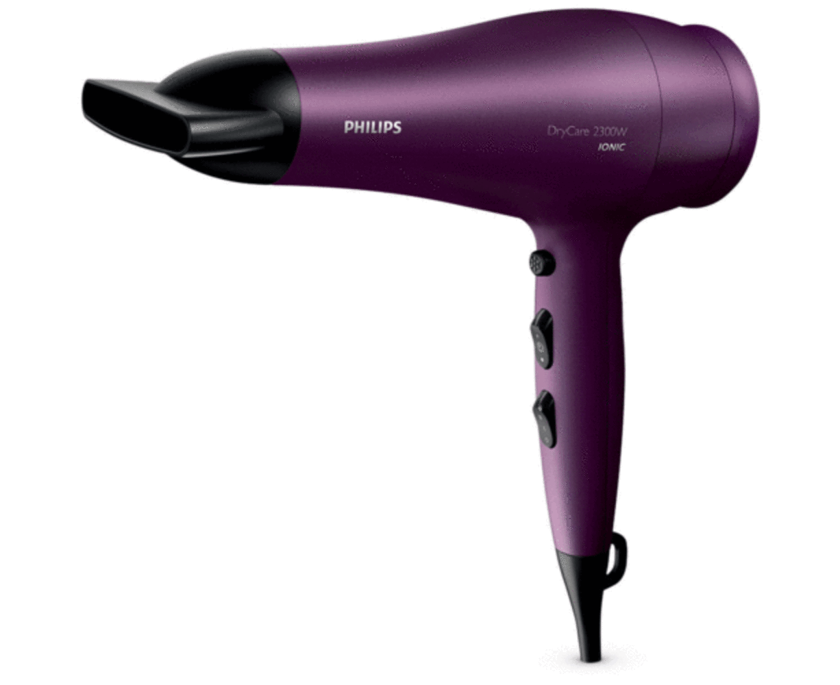 Philips BHD282 2300W Hair Dryer Hairdryer/DryCare Ceramic Ionic/Diffuser/3 heat