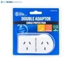 The Brute Power Co. 2-Outlet Flat Light Adaptor w/ Surge Protection 1