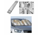 2PK Car Windscreen Sun Visor Reflective Shade/Heat Interior Windshield Foldable