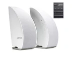 Jamo DS5 40W 2PK Bluetooth Wireless Speaker w/Remote/AUX For Smartphones White