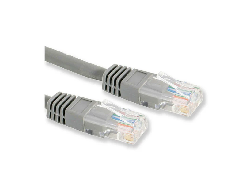 Sansai 2m Grey CAT6 Networking Patch Cable Ethernet Internet for PC/MAC Router