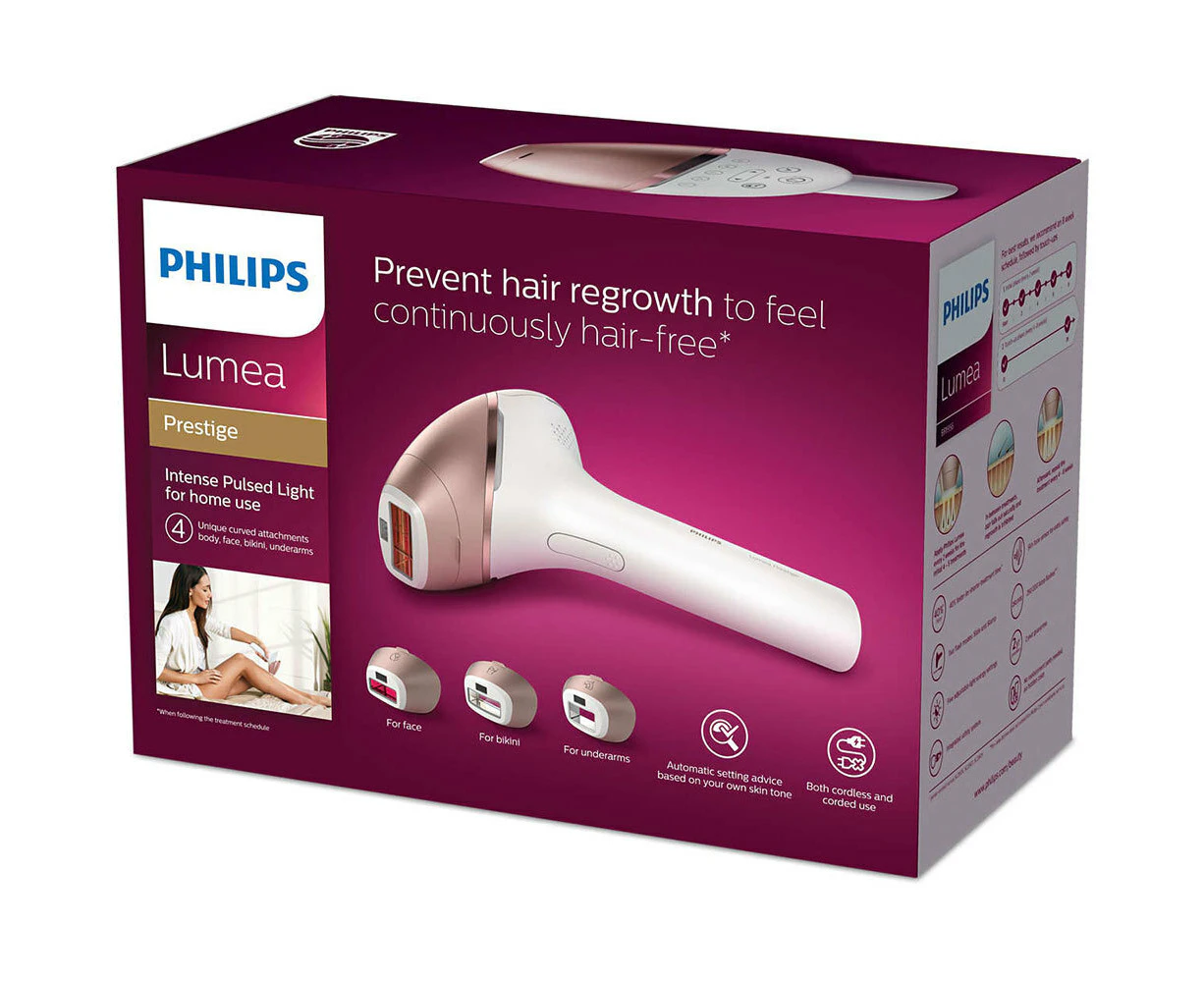 PHILIPS BRI956/00 Lumea Prestige Intense Pulsed Light IPL Hair Removal Device