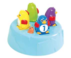 Tomy Poppin Penguin Island Kids Toddler Bath Toy Number Learning Musical Play