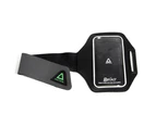 Gecko Black/Grey Active Sports/Gym/Running Armband For Apple iPhone 3G/3GS/4/4S