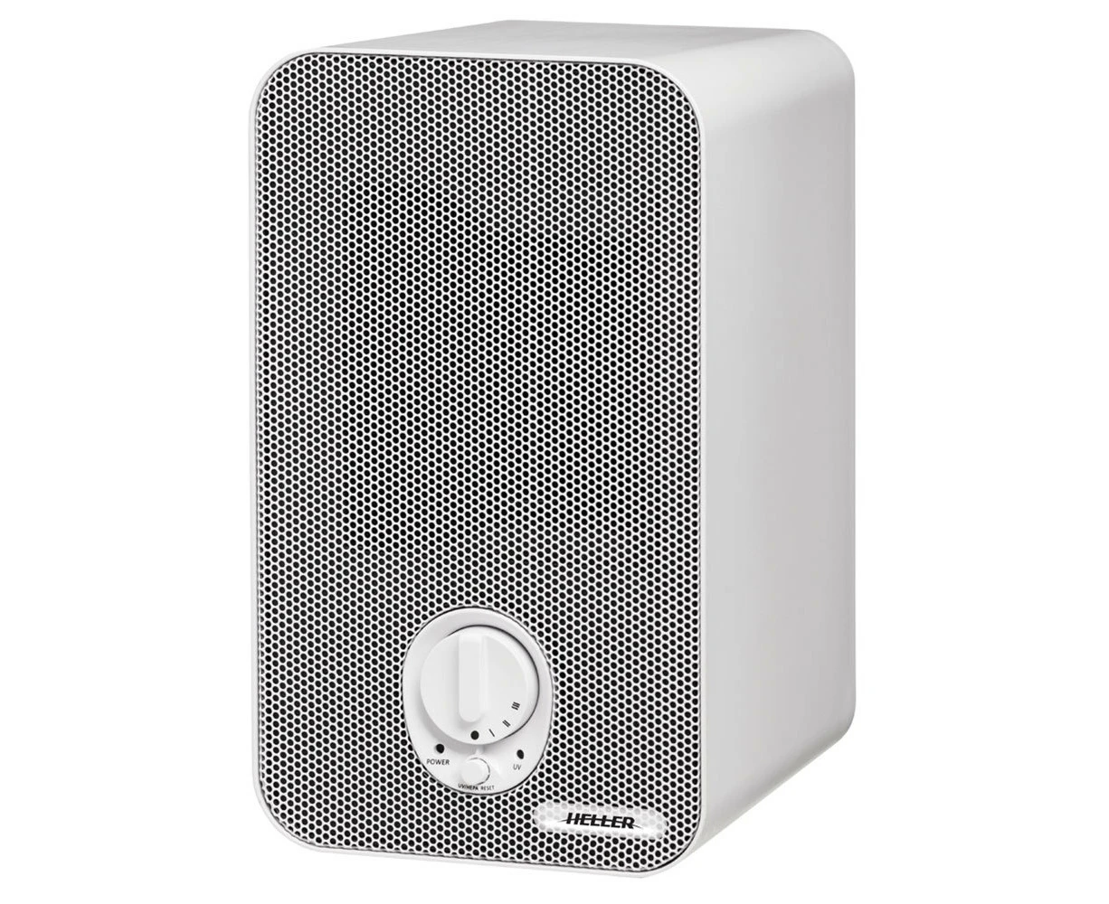 Heller HAP60 Compact Air Sense Purifier HEPA/Odour Filter/3 Speed for Small Room