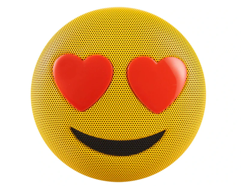 Jamoji Bluetooth/Wireless Speaker Love Struck Heart Eyes Emoji for iPhone/Galaxy