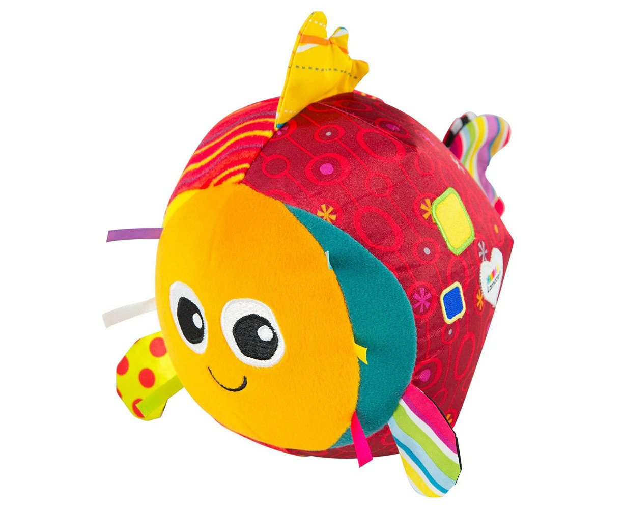 Lamaze Rolling Rosa Fish/Fabric Soft Toy/Plush Baby/Kids/Infant w/ Chimes/Sounds