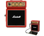 Marshall MS-2R Red Portable Micro Amplifier Amp Speaker f/ Guitar/iPhone/Samsung