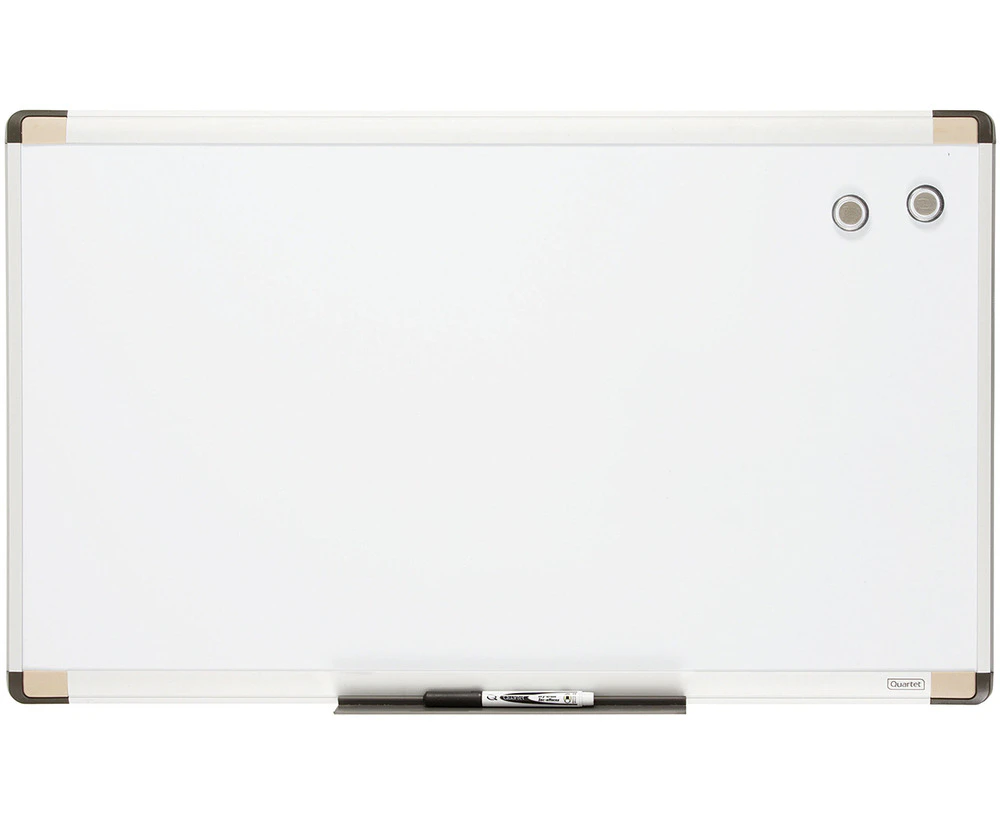 76x45cm Wall Mountable Magnetic Whiteboard/Aluminium Frame/Picture/Marker/magnet