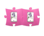 2PK 265mm Wall Puzzle Picture Photo Frame f/10x15cm Photography Pink Pantone