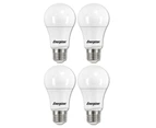 4x Energizer LED Screw E27 White 6.3w 40W Light Globe/Lightbulb Lamp Bulb 470LM