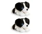 2PK Keel 37cm Little Pup Border Puppy Collie Kids/Children 3y+ Plush/Animal Toy