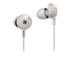 Philips BASS+ In Ear Headphones/Earphones/Mic/Remote for Smartphone/iPhone/White