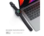 Satechi USB-C Magnetic Fast Charging Dock for Apple Watch Portable Charger Grey