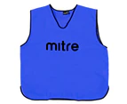 Mitre XS-S Family Running/Soccer/Rugby/Basketball Sports Vest Training Bibs BLU