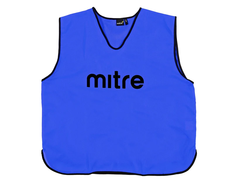 Mitre XS-S Family Running/Soccer/Rugby/Basketball Sports Vest Training Bibs BLU