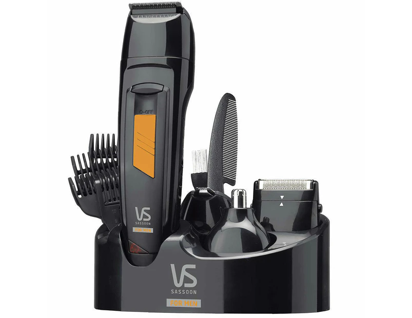 VS Sassoon VSM7056A Cordless Rechargeable Hair Beard Body Trimmer Shaver Groomer