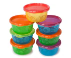 6PK The First Years Take & Toss Bowls Feeding Food Plastic Container Baby/Kids
